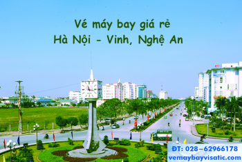 Vé máy bay Hà Nội Vinh, Nghệ An giá rẻ tại Visatic