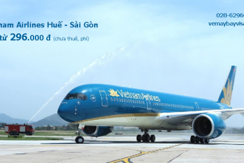 Giá vé máy bay Vietnam Airlines Huế Sài Gòn, TP Hồ Chí Minh từ 296k