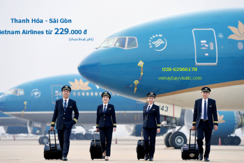 Giá vé máy bay Vietnam Airlines Thanh Hóa Sài Gòn từ 299k tại Visatic