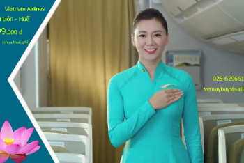 Vé máy bay Sài Gòn Huế Vietnam Airlines khuyến mãi từ 299k tại Visatic