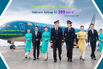 Vé máy bay Sài Gòn Thanh Hóa Vietnam Airlines khuyến mãi tại Visatic