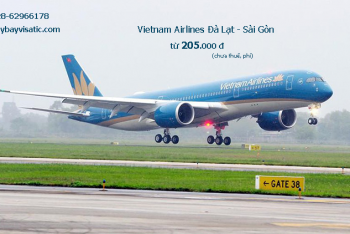 Giá vé máy bay Vietnam Airlines Đà Lạt Sài Gòn, TPHCM từ 205k