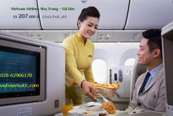 Giá vé máy bay Vietnam Airlines Nha Trang Sài Gòn, TPHCM từ 207k