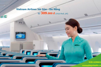 Giá vé máy bay Vietnam Airlines Sài Gòn Đà Nẵng từ 309k tại Visatic