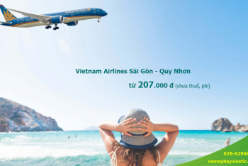 Giá vé máy bay Vietnam Airlines Sài Gòn Quy Nhơn từ 207k tại Visatic