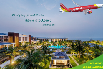 Vé máy bay giá rẻ đi Chu Lai tháng 6/2020 từ 50.000 đ