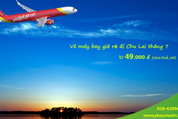 Vé máy bay giá rẻ đi Chu Lai tháng 7/2020 từ 49.000 đ
