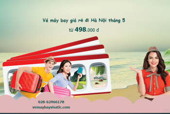 Vé máy bay giá rẻ đi Hà Nội tháng 5/2020 Vietjet, Bamboo, VN Airlines 
