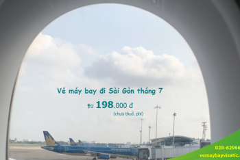 Vé máy bay giá rẻ đi Sài Gòn tháng 7/2020 chỉ từ 198.000 đ