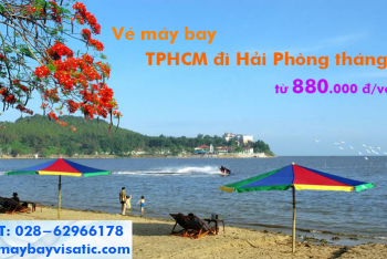 Vé máy bay Sài Gòn TPHCM đi Hải Phòng tháng 8/2020 rẻ nhất 880.000
