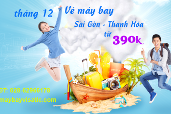 Vé máy bay TPHCM Sài Gòn đi Thanh Hóa khuyến mãi tháng 12/2020