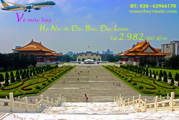 Vé máy bay Vietnam Airlines Hà Nội đi Đài Bắc (Taipei) từ 2.982.000 đ