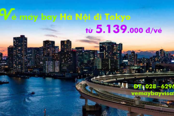 Vé máy bay Vietnam Airlines Hà Nội đi Tokyo, Tokyo về Hà Nội từ 5.139k