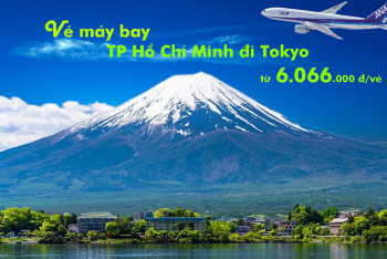 Giá vé máy bay TPHCM đi Tokyo (Sài Gòn Tokyo) hãng ANA từ 6.066.000 đ