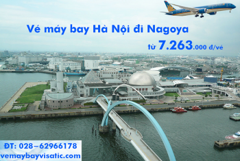 Vé máy bay Vietnam Airlines Hà Nội đi Nagoya từ 7.263.000 đ