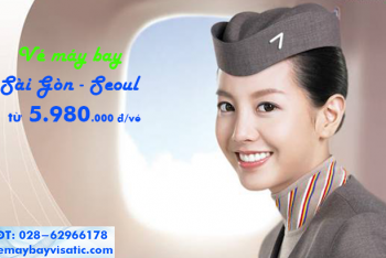 Vé máy bay Sài Gòn Seoul (Hồ Chí Minh đi Seoul) Asiana từ 5.980k