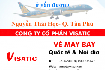 Phòng vé máy bay – Đại lý vé máy bay ở đường Nguyễn Thái Học