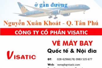 Phòng vé máy bay – Đại lý vé máy bay ở đường Nguyễn Xuân Khoát