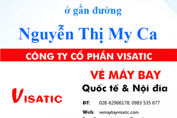 Phòng vé máy bay – Đại lý vé máy bay ở đường Nguyễn Mỹ Ca