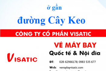 Phòng vé máy bay – Đại lý vé máy bay ở đường Cây Keo, Tân Phú