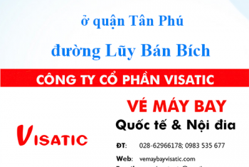 Phòng vé máy bay, đại lý vé máy bay ở quận Tân Phú