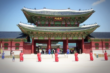 Du lịch Seoul, Hàn Quốc, chiêm ngưỡng cung điện Gyeongbokgung