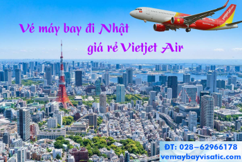 Giá vé máy bay đi Nhật khứ hồi Vietjet Air giá rẻ 2020
