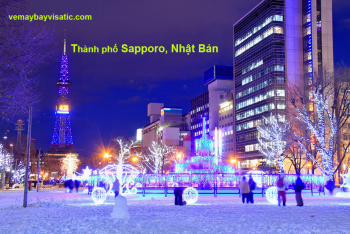 Sapporo – Thiên đường mùa đông, mùa hè, thức ăn ngon và bia nổi tiếng