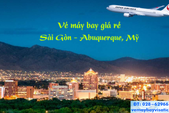 Vé máy bay Japan Airlines Sài Gòn đi Albuquerque giá rẻ từ 12.430k