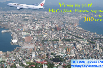 Vé máy bay TPHCM đi Hakodate giá rẻ khuyến mãi Japan Airlines
