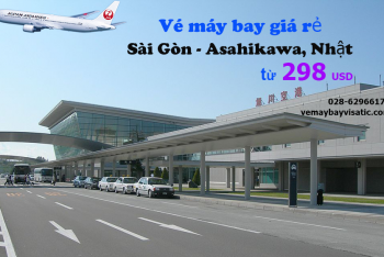 Vé máy bay TPHCM đi Asahikawa, Nhật giá rẻ Japan Airlines từ 298 USD