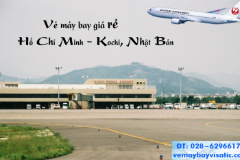 Vé máy bay TPHCM đi Kochi, Nhật Bản giá rẻ Japan Airlines từ 296 USD