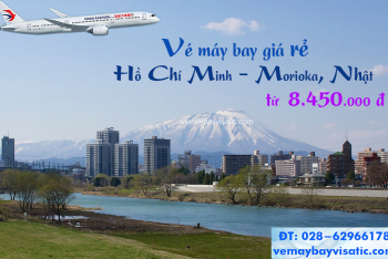 Vé máy bay TPHCM đi Morioka, Nhật giá rẻ China Eastern từ 8.450k