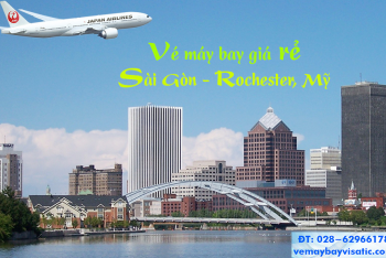 Vé máy bay Japan Airlines TPHCM đi Rochester, Washington, Mỹ từ 11380k