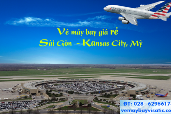 Vé máy bay TPHCM đi Kansas City, Mỹ American Airlines từ 13.230k