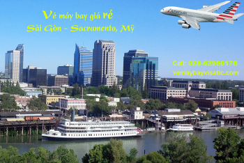 Vé máy bay từ TPHCM đi Sacramento, California, Mỹ giá rẻ từ 8.500k